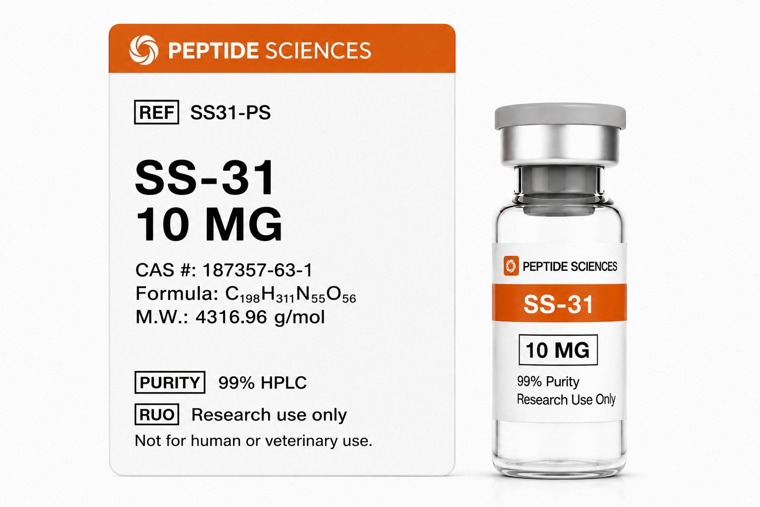 SS-31 10mg PEPTIDE SCIENCE - Imagem 2
