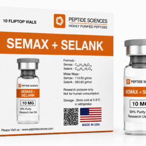 Semax + Selank 10mg PEPTIDE SCIENCE